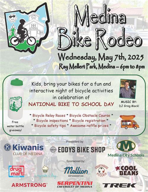 Medina Bike Safety Rodeo Flyer Image